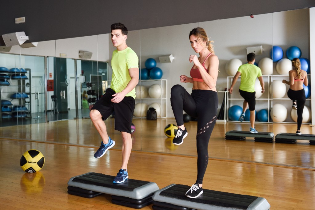 Aula de step